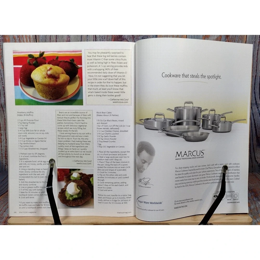 Food Magazine PREVIEW ISSUE Rocco, Alton Brown, Emeril, Michael Chiarello
